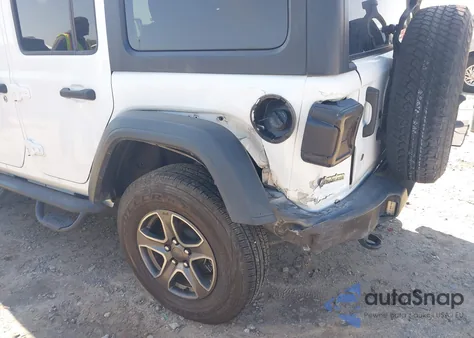 2018 Jeep Wrangler Unlimited Sport S 4X4 из США, поврежденный, VIN 1C4HJXDG0JW142895